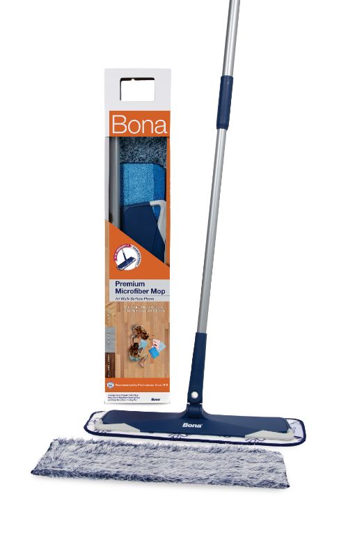 Bona Premium Microfiber Mop For Multi, Large Hardwood Floor Mop