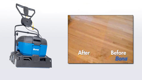 Floor With The Bona Deep Clean System, Deep Clean Hardwood Floors