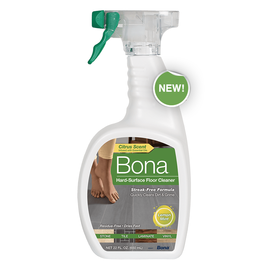Bona Hard Surface Floor Cleaner With Lemon Mint Bona Us