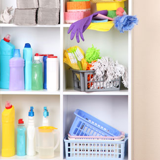 <p>When using products containing VOCs, try to buy just enough to avoid prolonged storage. If you need to store materials like paint supplies and other building materials, it is best to store them outside of the main living space like a detached shed or garage.</p><br/>